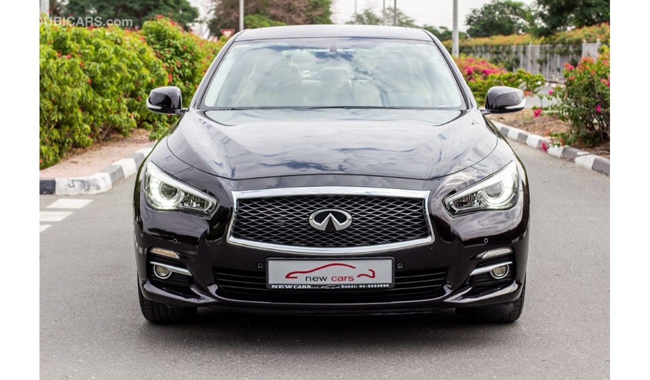 Infiniti Q50 INFINITI Q50 - 2016 - GCC - ASSIST AND FACILITY IN DOWN PAYMENT - 1215 AED/MONTHLY - 1 YEAR WARRANTY