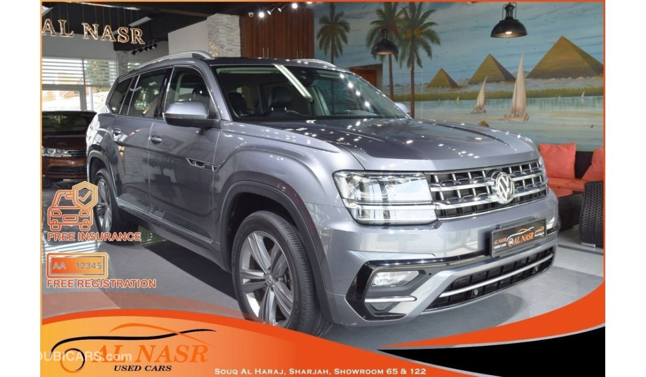 Volkswagen Teramont FREE INSURANCE AND REGISTRATION! R-Line | GCC Specs | Under Warranty until 05/08/2023 Unlimited Kms