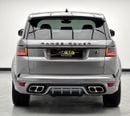 Land Rover Range Rover Sport SVR 5.0L (550 HP) 2022 Range Rover Sport SVR, Feb/2027 Year Range Rover Warranty, Range Rover Full S