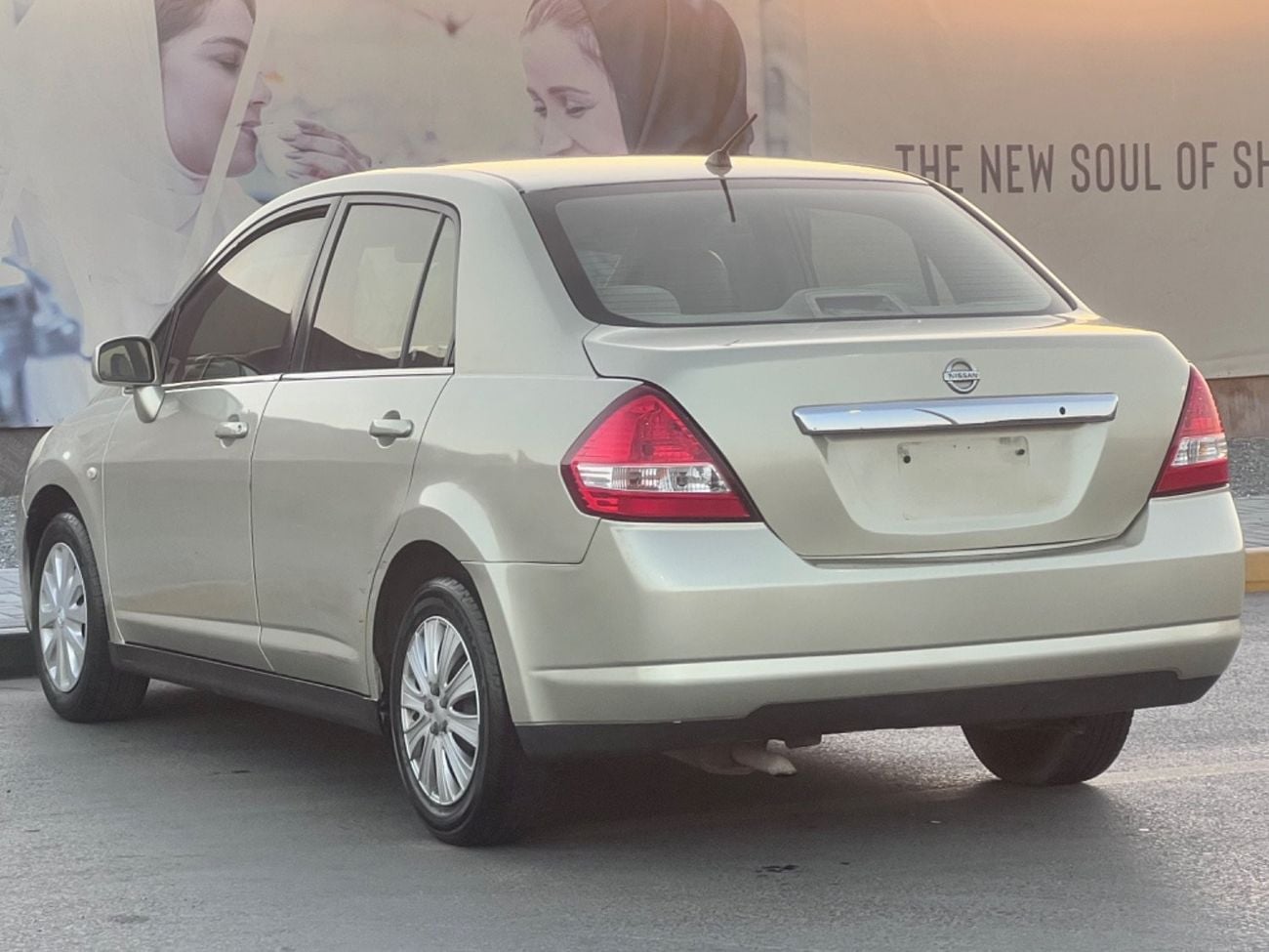 Tiida 2008 Rear Used Nissan Tiida 2008 for sale in Sharjah - 704702