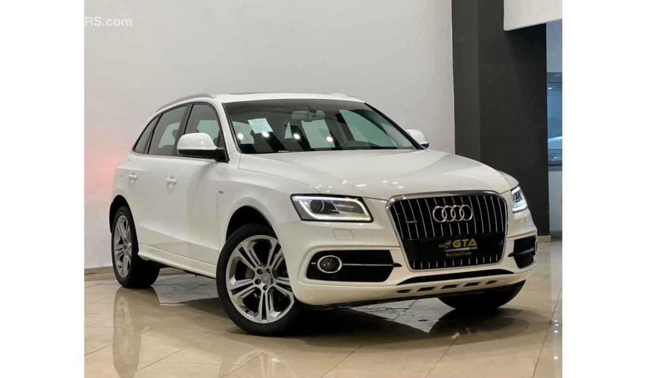 Audi Q5 2015 Audi Q5 S-Line, Full Audi History, Warranty, Service Contract, GCC