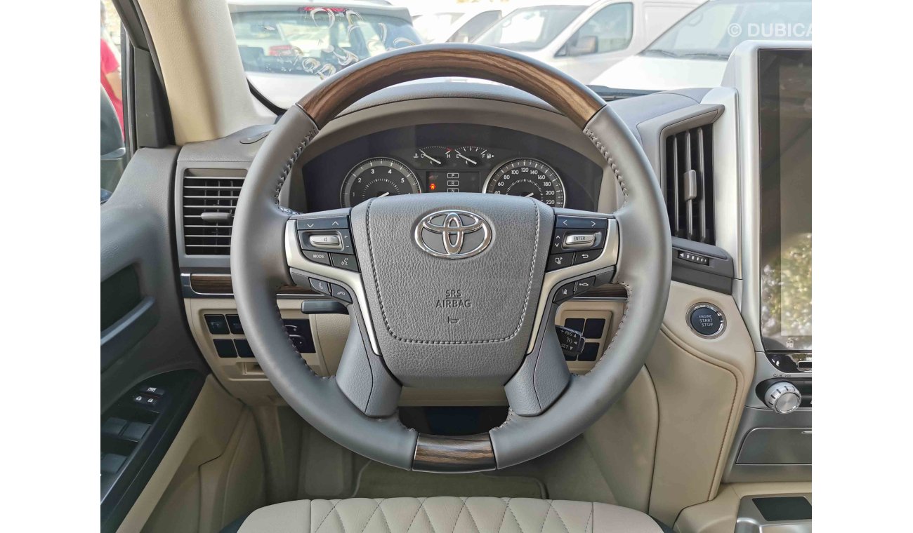 Toyota Land Cruiser 4.5L, TESLA DVD, Diamond Leather, Headrest DVD, Sunroof, 1 Pwr Seat 20" Rims (CODE # VXR05)