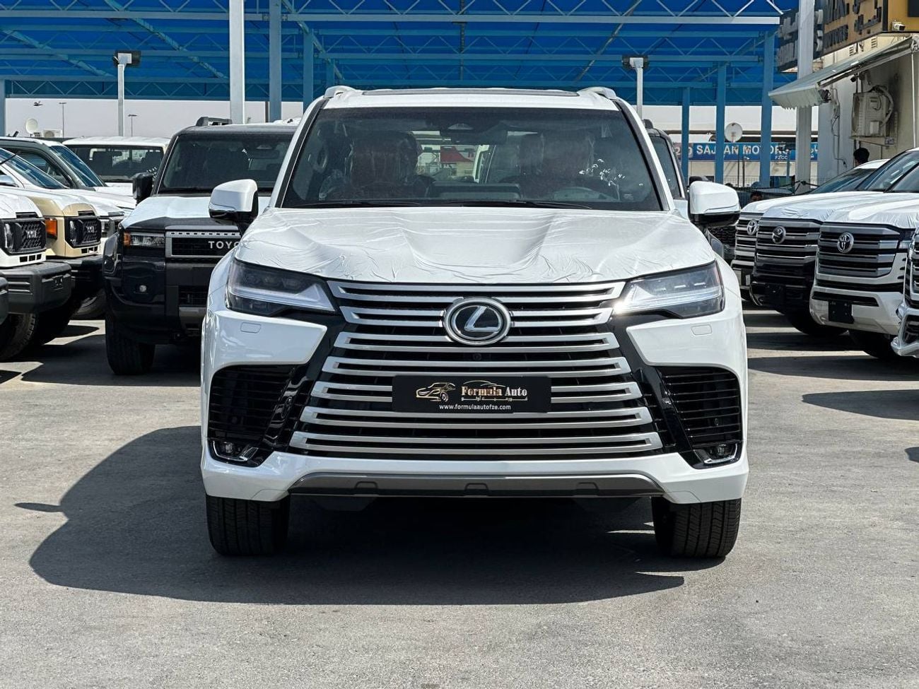 لكزس LX 600 LX600 VIP 3.5 لتر PTR أوتوماتيك // 2026 // كاملة المواصفات: مقاعد VIP، رادار وشاشة عرض رأسية، كاميرا
