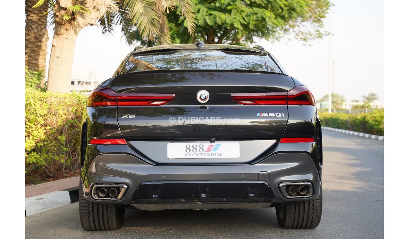 BMW X6M 2023 BMW X6 x-Drive 50i V8 Black color Carbon Fiber 0Km
