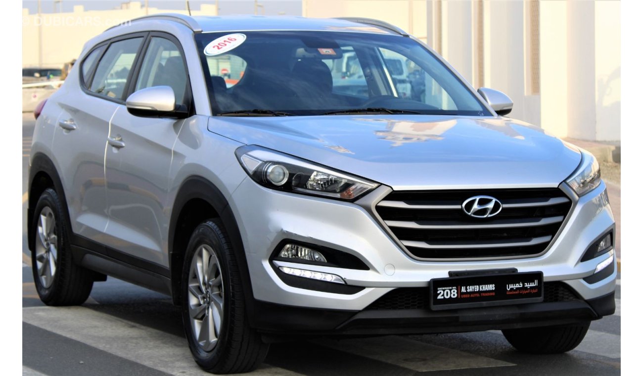 Hyundai Tucson Hyundai Tucson 2016 GCC in excellent condition without paint without accidents very clean from insid
