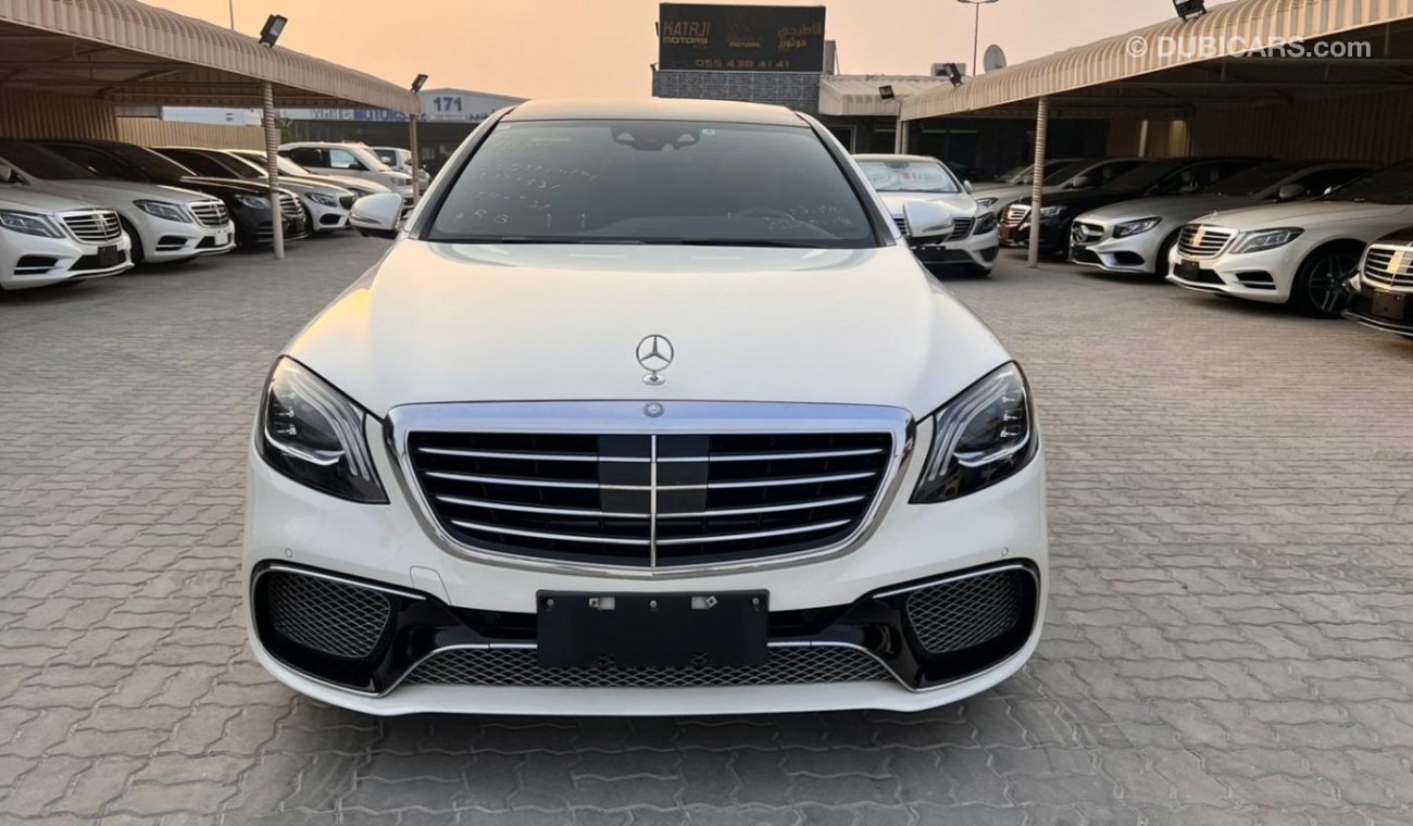 مرسيدس بنز S 400 AMG S400 KIT-2018 IMPORT JAPAN V.CC HYBRID