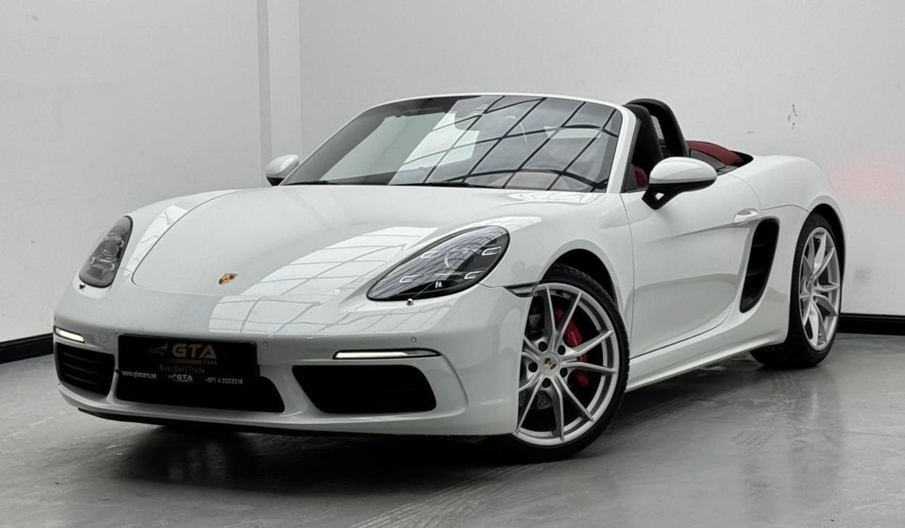Porsche 718 Boxster S 2.5L A/T 2017 Porsche 718 Boxster S, Porsche Service History, Excellent Condition, GCC