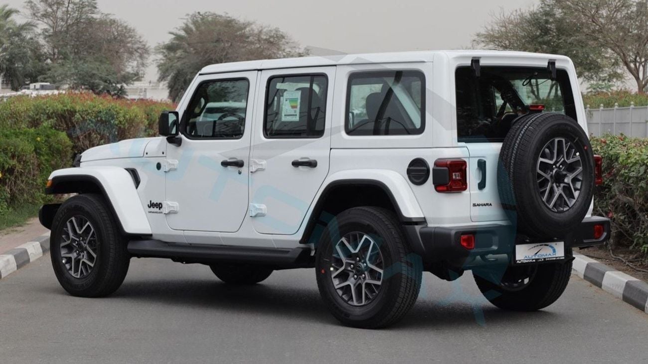 جيب رانجلر Unlimited Sahara Turbo 2025 GCC 0Km With 3 Years Warranty Or 60,000 Km @Official Dealer