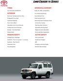 تويوتا لاند كروزر 70 LC78 Hardtop 3 Doors 4.2L Diesel V6 Model 2025