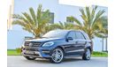 Mercedes-Benz ML 500 AMG DESIGNO EDITION | 1,939 P.M | 0% Downpayment | Full Option |  Exceptional Condition