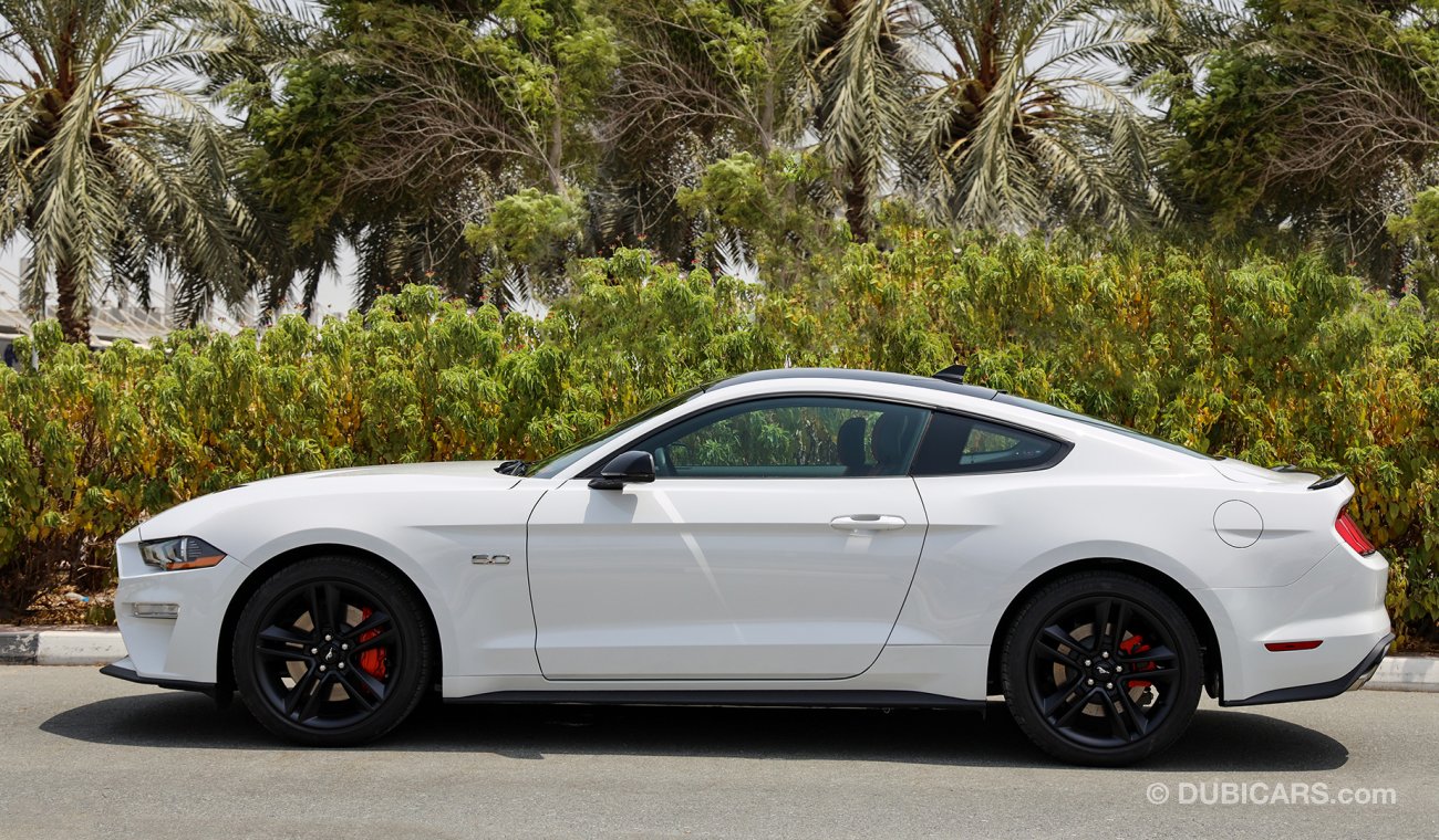 Ford Mustang 2020 GT Premium Digital cluster, 5.0 V8 GCC, 0km w/ 3Yrs or 100K km WTY + 60K km SERV from Al Tayer