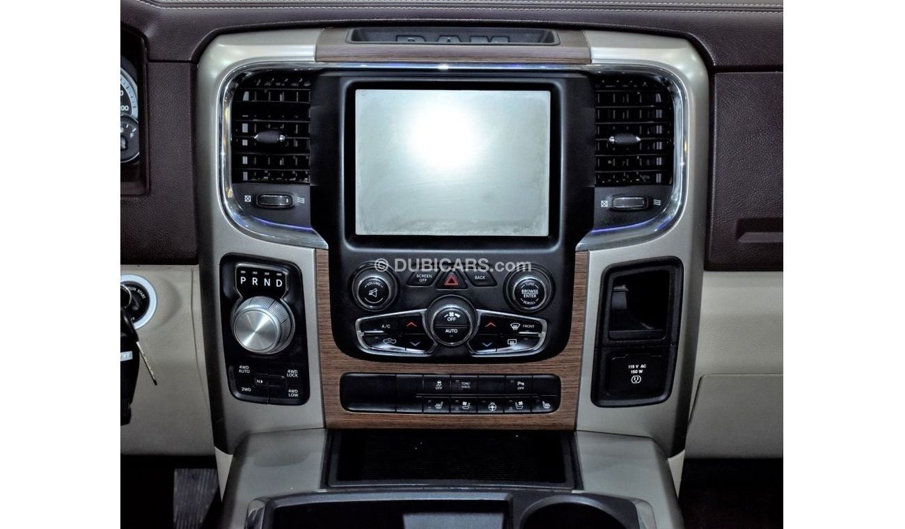 RAM 1500 EXCELLENT DEAL for our Dodge RAM 1500 LARAMIE ( 2013 Model ) in Brown Color GCC Specs