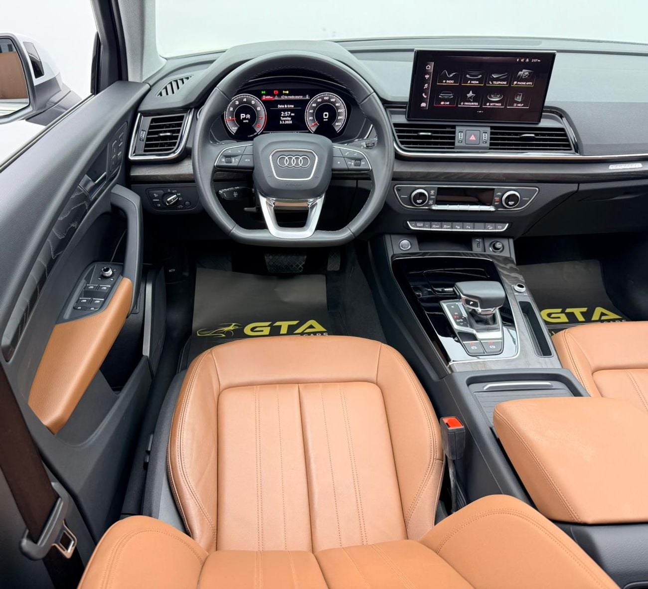 Audi Q5 2023 Audi Q5 Advanced 2.0 TFSI Quattro S tronic, 2028 Audi Warranty + Service Pack, Low Km, GCC