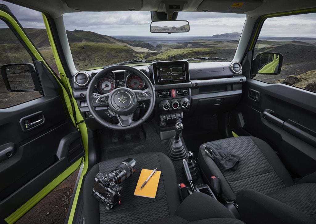 Suzuki Jimny interior - Cockpit