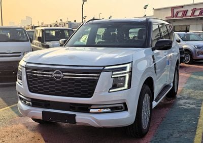 Nissan Patrol Nissan Patrol Platinum SE 3.8L Petrol 4WD Gcc  white insid red 2026 Model