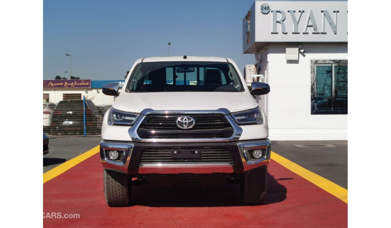 Toyota Hilux 2.7L MODEL 2021 4X4 DVD REAR CAMERA PUSH START  REAR AC WITH COOL BOX RED  IN SIDE EXPORT ONLY