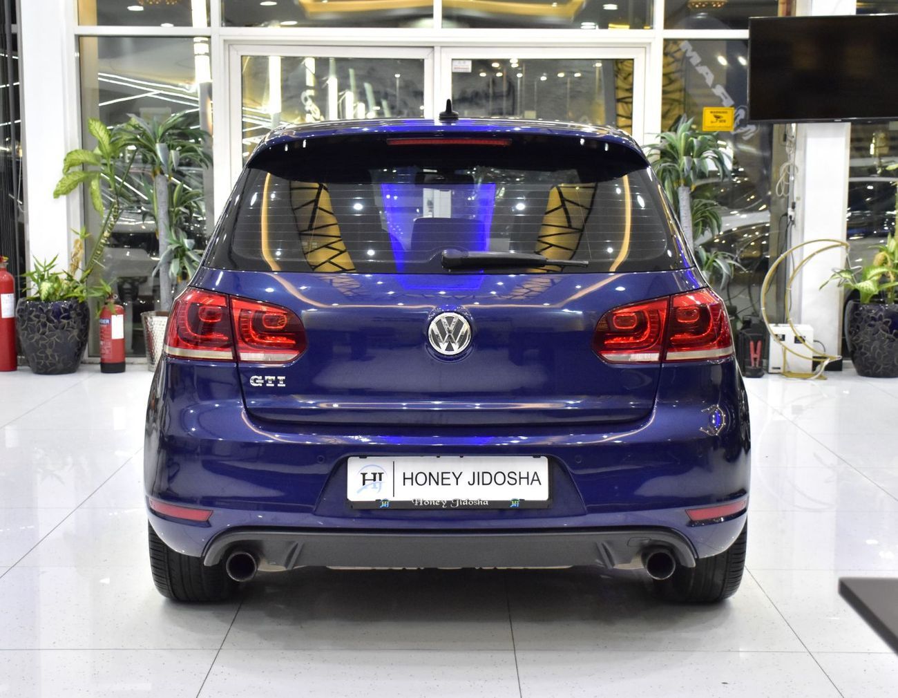 Volkswagen Golf GTI EXCELLENT DEAL for our Volkswagen GTi ( 2013 Model ) in Blue Color GCC Specs