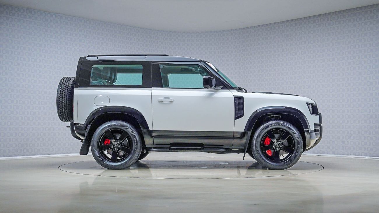Land Rover Defender P400 90 X-Dynamic HSE 3.0L (5 Seater) | AED 3,950 PM | Warranty April-2026 | GCC