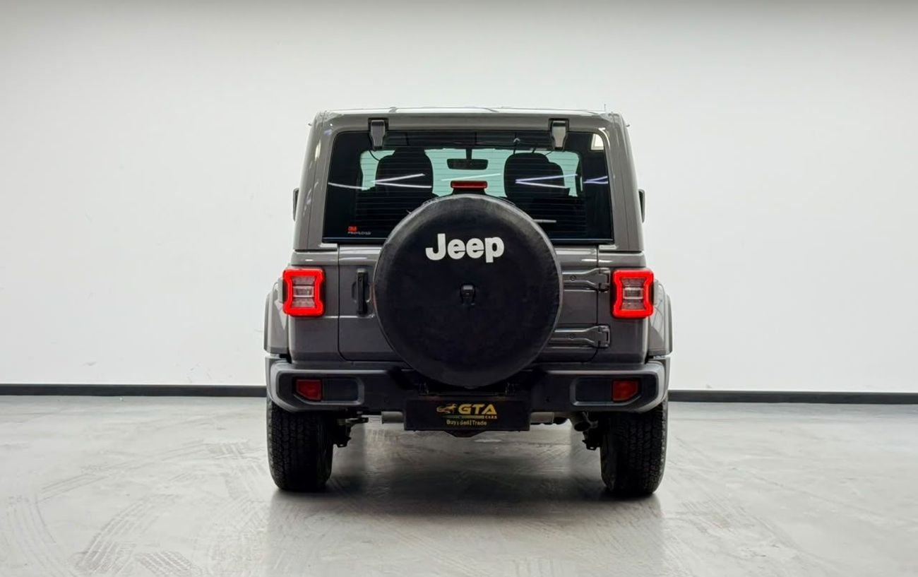 Jeep Wrangler SAHARA 2022 Jeep Wrangler Sahara Plus, 2027 Jeep Warranty, Full Jeep Service History, Fully Loaded, GCC