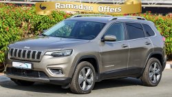 Jeep Cherokee Limited 4X4 V6 , GCC , 2019 , 0Km , W/3 Yrs or 100K Km WNTY