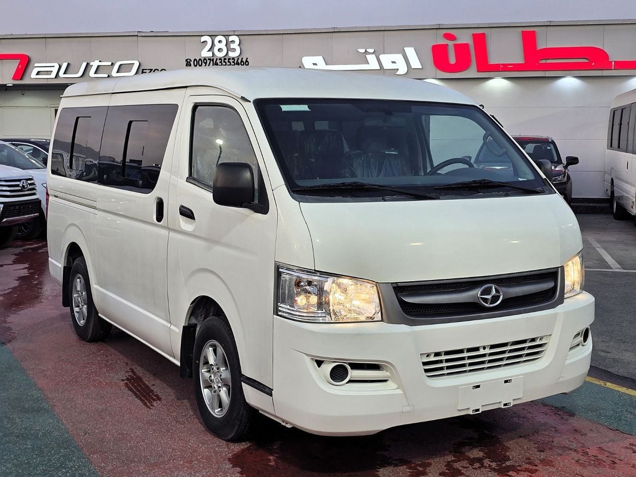 Joylong A4 JOYLONG A4 Bus 2.5L V4 Diesel 15 Seats   White color 2023 Model
