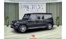 Mercedes-Benz G 500 2017 VIP Seats Long wheelbase