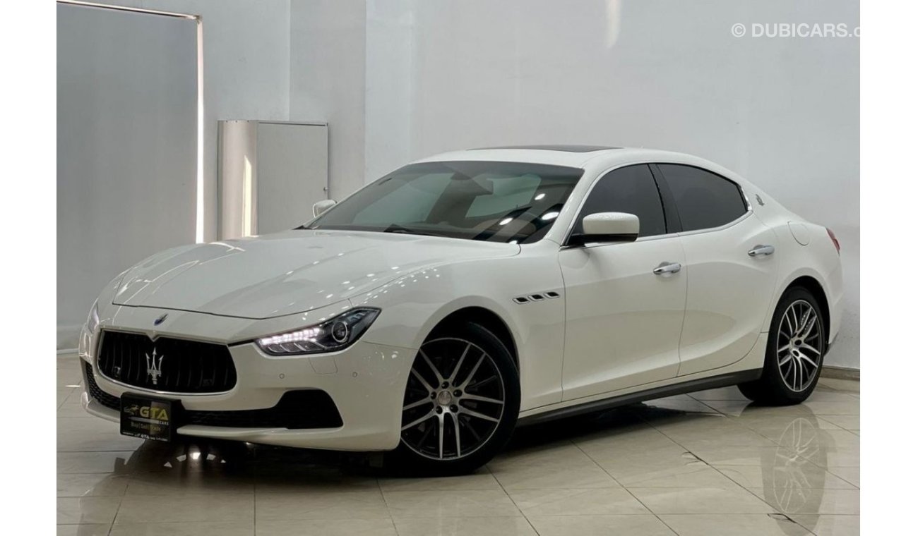 Maserati Ghibli Std Std Std 2015 Maserati Ghibli, Full Service History-Warranty-GCC