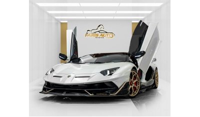 Lamborghini Aventador LP700-4 AVENTADOR LP 700-4 UPGRADED TO SVJ - GCC - FULL ALACANTRA INTERIOR WITH EXTENDED EXHAUST SYS