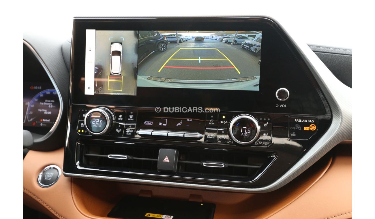 Toyota Highlander 2.4L Turbo Platinum 2023 model available for export