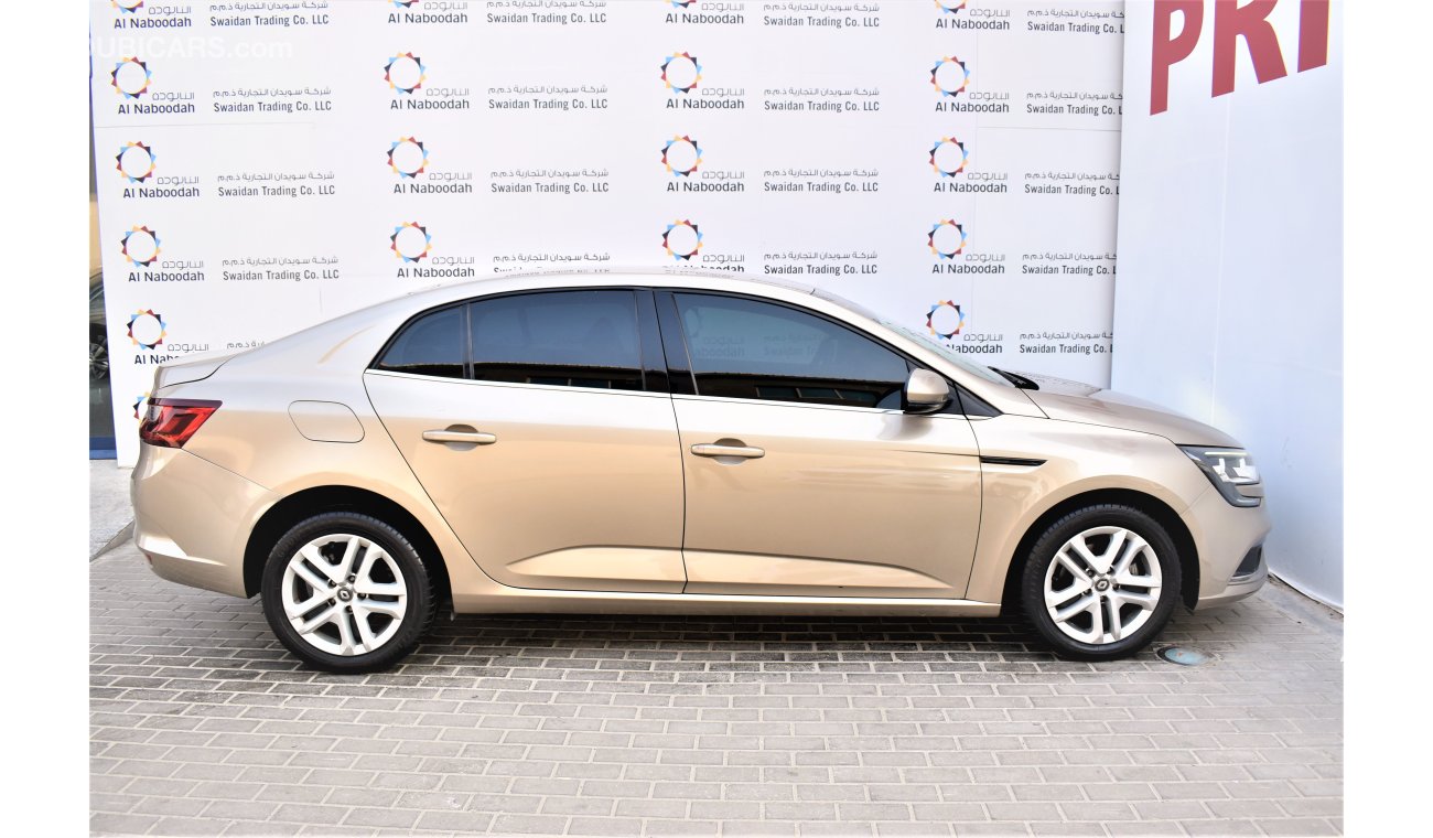 Renault Megane 1.6L PE 2018 GCC SPECS DEALER WARRANTY