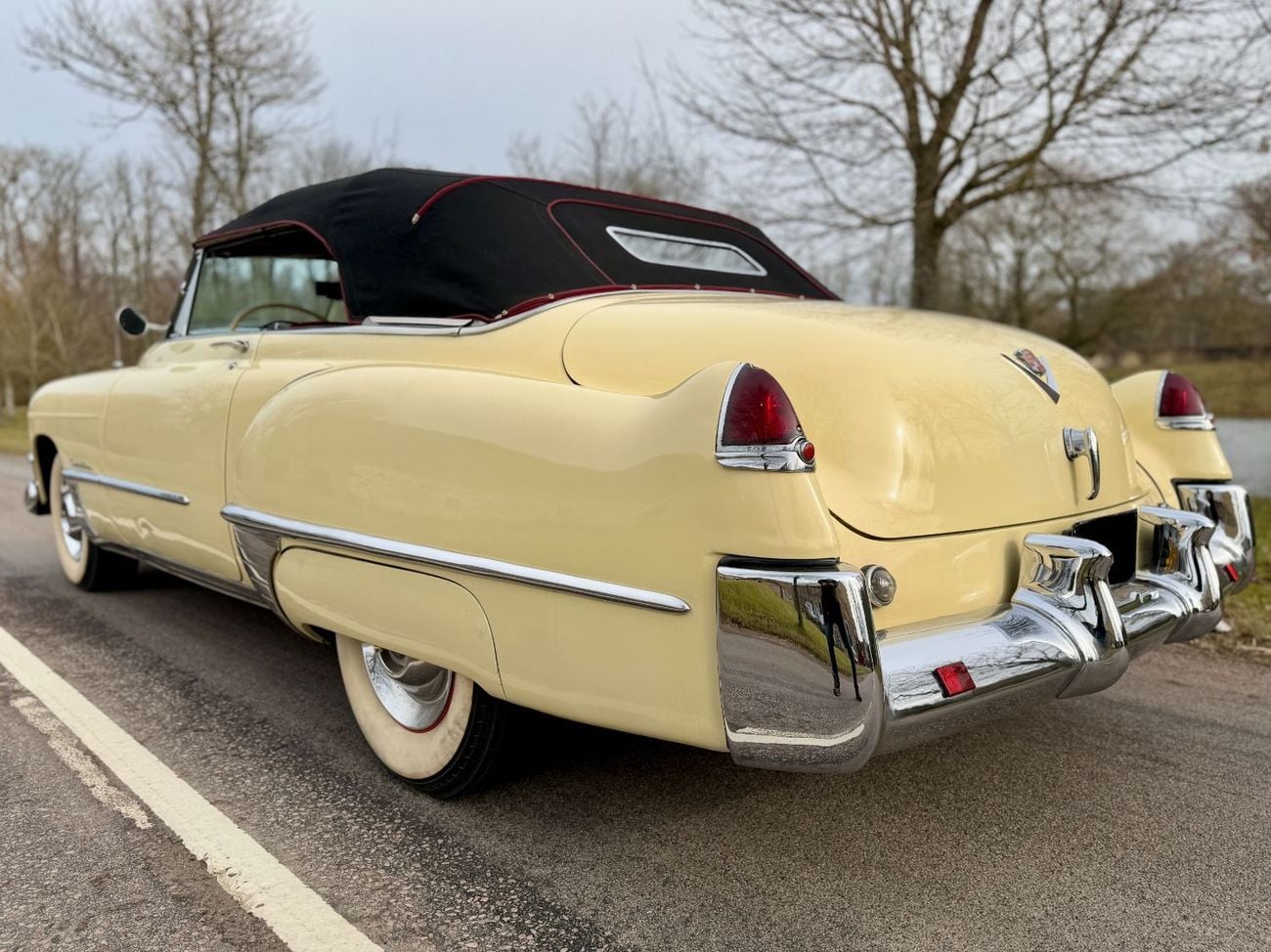 Cadillac Series 62 1949 Cadillac Series 62 Convertible – Fiesta Ivory – Red Leather – Matching Numbers – Collector Grad