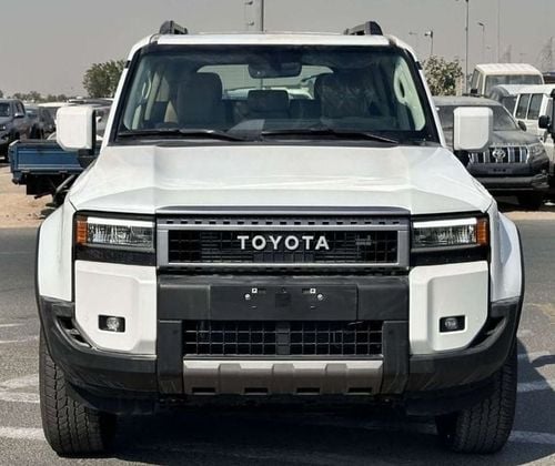 تويوتا لاند كروزر TOYOTA LAND CRUISER PRADO 2.4L 4WD PETROL SUV 2024 - WHITE
