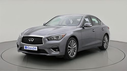 إنفينيتي Q50 2023 LUXE | AED 909/Month | 0 DP | 30 Day Return | Warranty