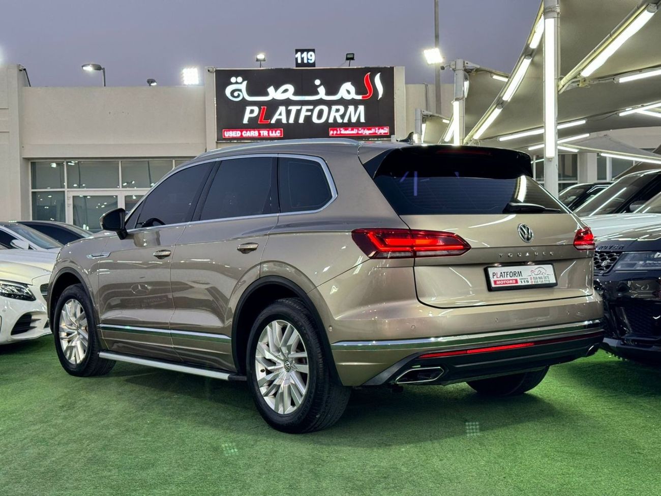 Volkswagen Touareg SE Volkswagen touareg Model 2018 GCC SPECS ORIGINAL paint no accident