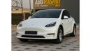 Tesla Model Y TESLA MODEL Y LONG RANGE DUAL MOTOR MODEL : 2023 MILEAGE : 24,000 km PRICE : 172,000 DIRHAMS Gulf sp