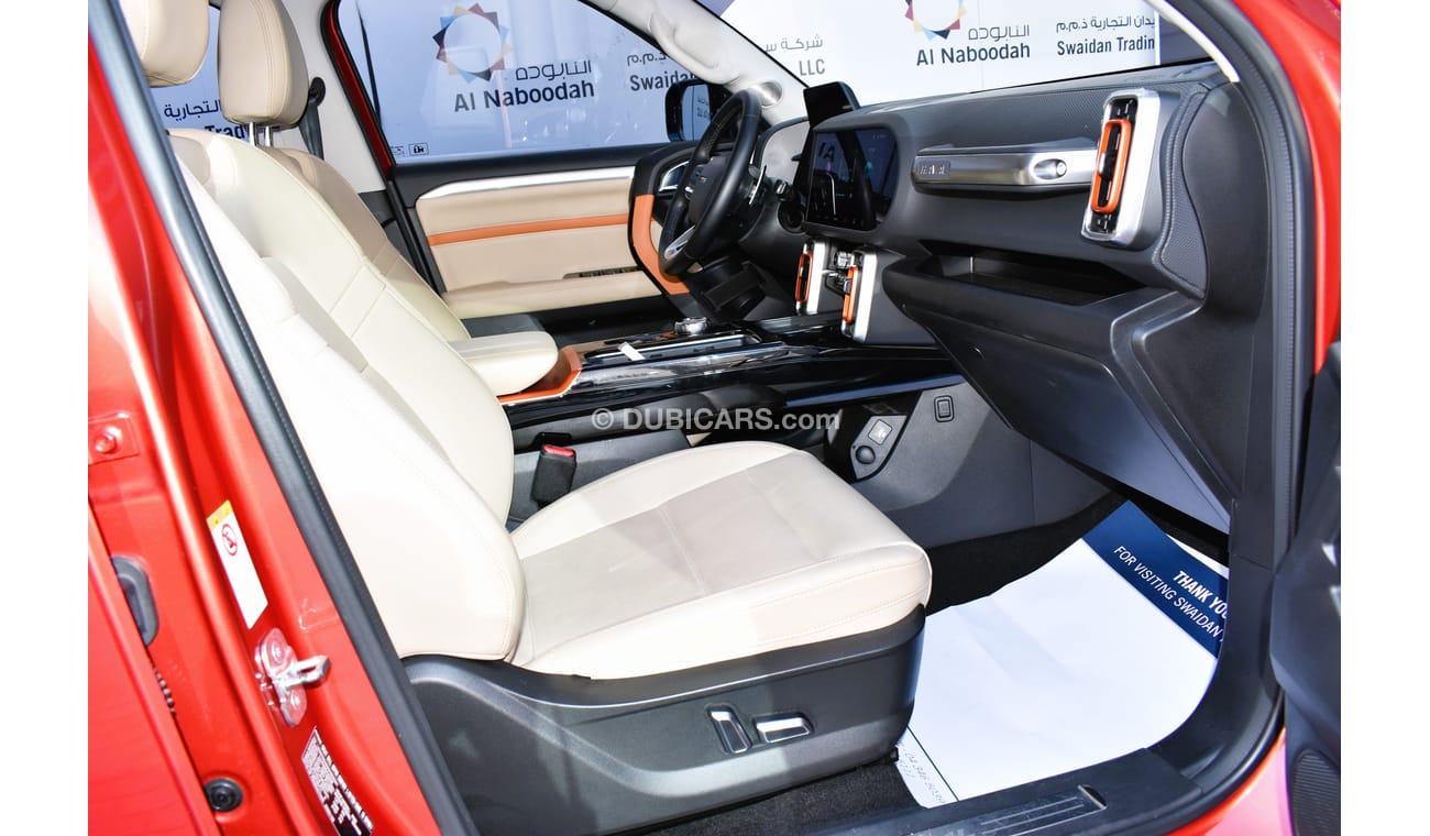 Haval Dargo AED 1119 PM | 2.0L HIGH DELUX  4WD GCC AGENCY WARRANTY UP TO 2025 OR 100K KM