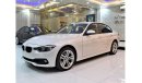 بي أم دبليو 318 AED 1,213 Per Month / 0% D.P | BMW 318i 1.5L ( 2017 Model! ) in White Color! GCC Specs