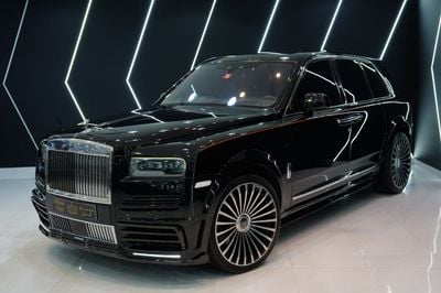 رولز رويس كولينان Standard 2021 Rolls-Royce Cullinan, Full Mansory Exterior Body Kit, Starlight. Rear Entertainment, GCC Specs!