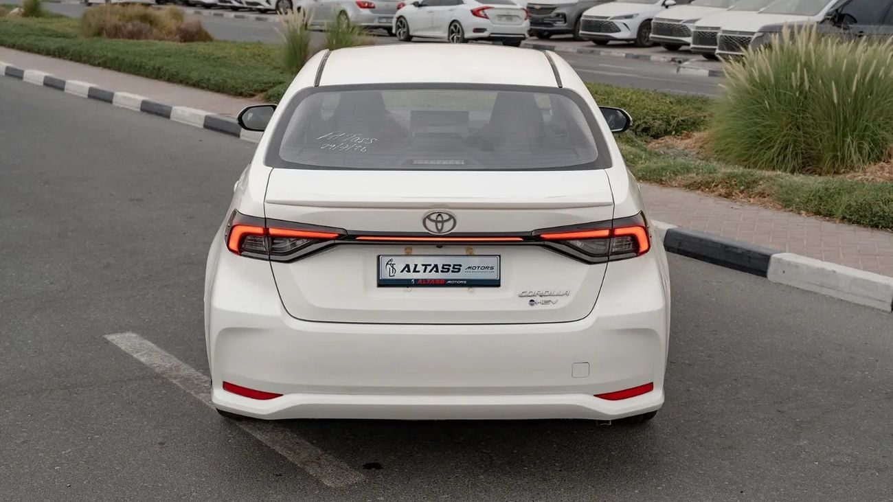 Toyota Corolla Elite 2026 | TOYOTA COROLLA HYBRID 1.8L WITH SPOILER+ELECTRIC SEAT NEW SHAPE [ EXPORT ONLY ]