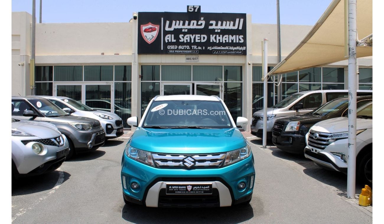 Suzuki Vitara SUZUKI VITARA - 2017 - GCC - ACCIDENTS FREE -1600 CC - PERFECT CONDITION INSIDE OUT