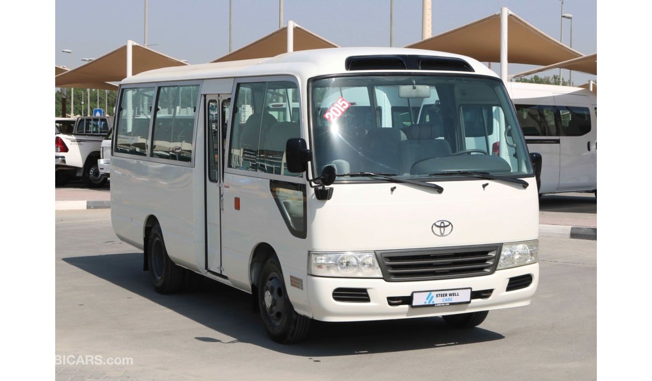 Toyota Coaster 2015 | COASTER WITH GCC SPECS AND EXCELLENT CONDITION