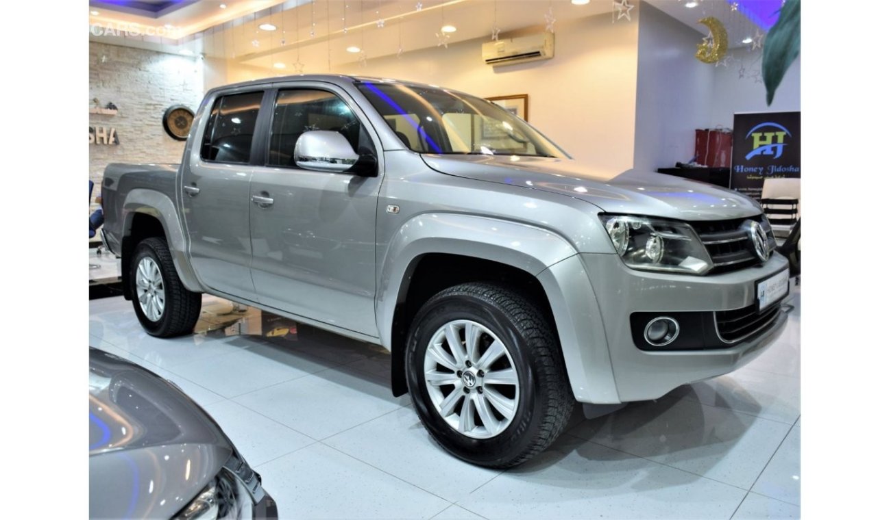 Volkswagen Amarok EXCELLENT DEAL for our Volkswagen Amarok TSi 2013 Model!! in Beige / Silver Color! GCC Specs