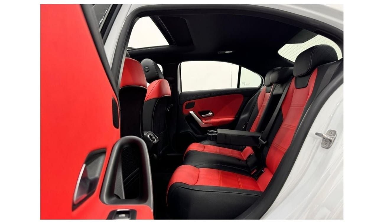 مرسيدس بنز A 35 AMG 2024 Mercedes A35 AMG Aerodynamic kit, Jan 2029 Mercedes Warranty, Excellent Condition, GCC