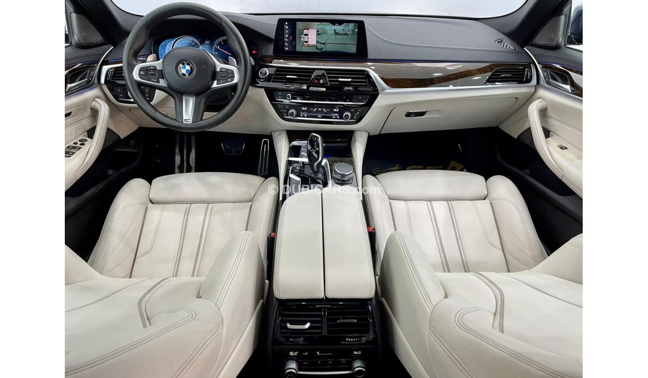 بي أم دبليو 540i 2018 BMW 540i M-Sport, December 2022 BMW Warranty, Full Service History, Full Options, GCC