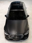مرسيدس بنز S 500 S-Class 4Matic | 2021 | Matte Black | Fully Loaded | Excellent Condition