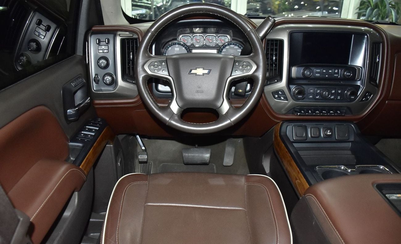 شيفروليه سيلفارادو EXCELLENT DEAL for our Chevrolet Silverado High Country 4x4 6.2 L ( 2017 Model ) in Black Color GCC