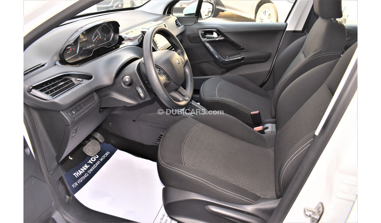 Peugeot 208 AED 429 PM | 1.6L ACTIVE GCC DEALER WARRANTY