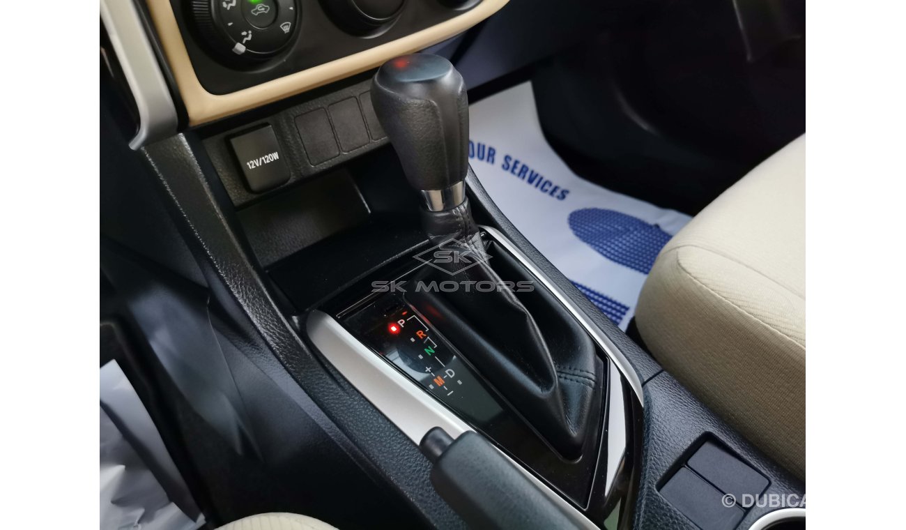 Toyota Corolla 1.6L, 15" Tyre, Xenon Headlights, Fabric Seats, Front A/C, Rear Parking Sensor, CD-AUX (LOT # 855)