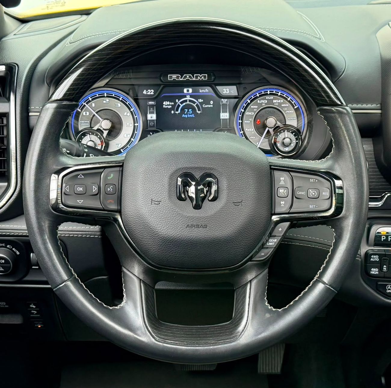RAM 1500 LIMITED 2022 RAM 1500 Limited, 2028 RAM Warranty + Service Pack, Full RAM Service History, Fully Loaded. GCC