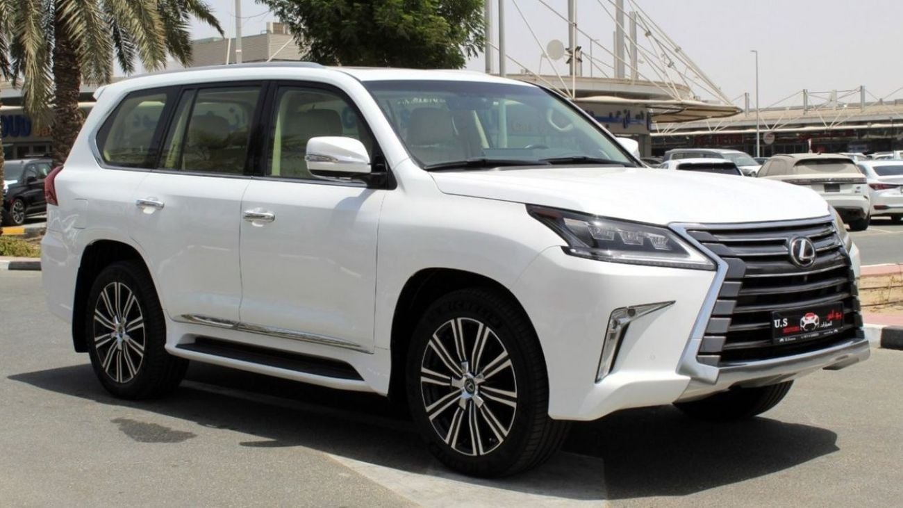 Lexus LX 570 Platinum LEXUS LX570 2020 GCC LOW MILEAGE WITH AGENCY SERVICE IN MINT CONDITION